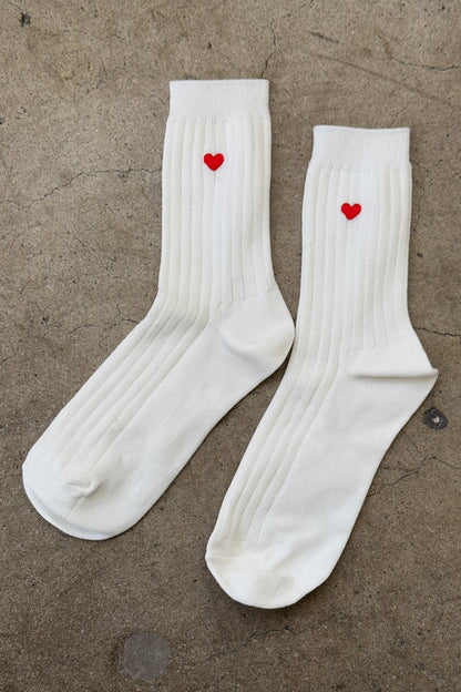 Le Bon Shoppe Embroidered Hearts