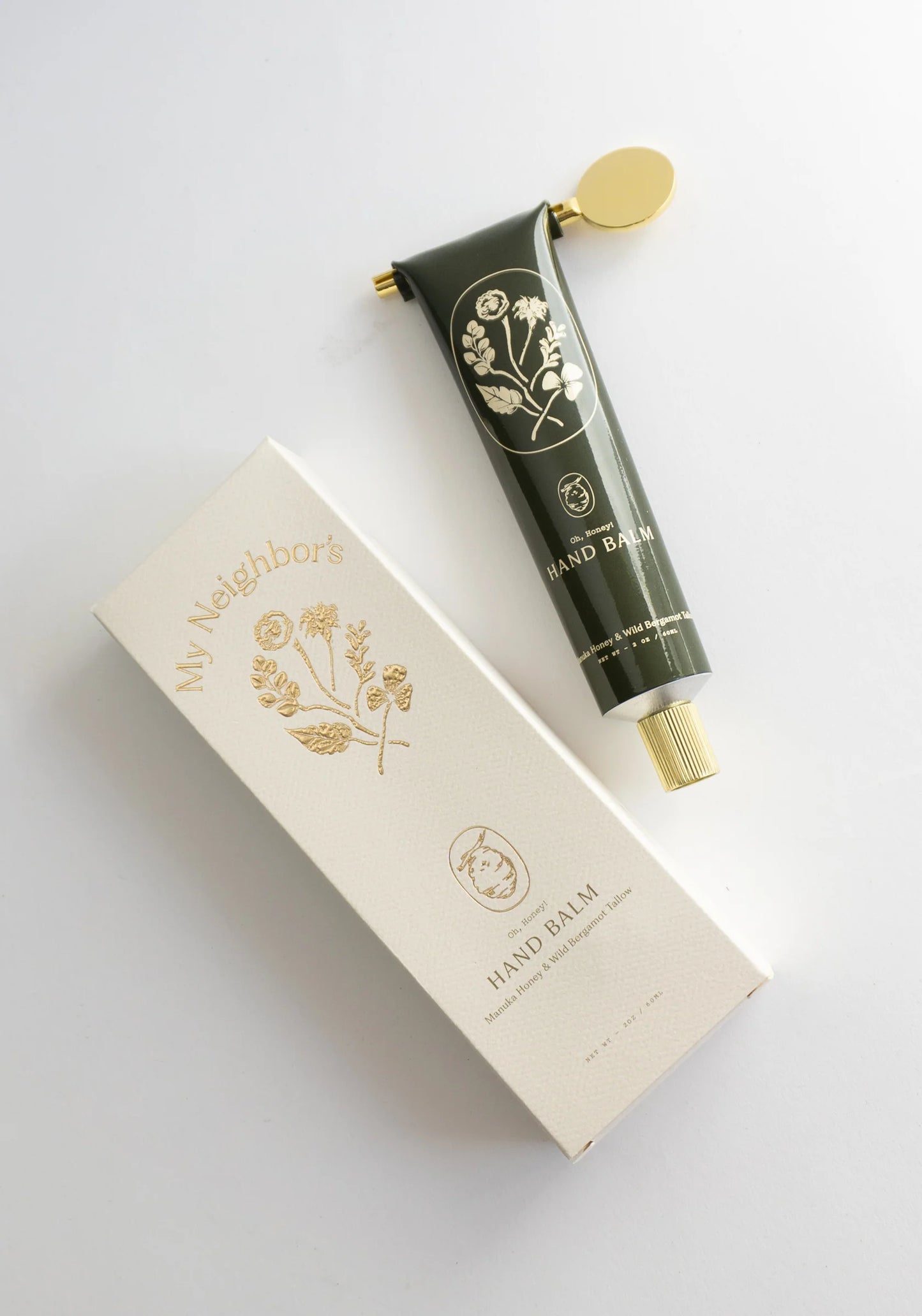 My Neighbor’s Manuka Honey & Wild Bergamot Tallow Hand Balm