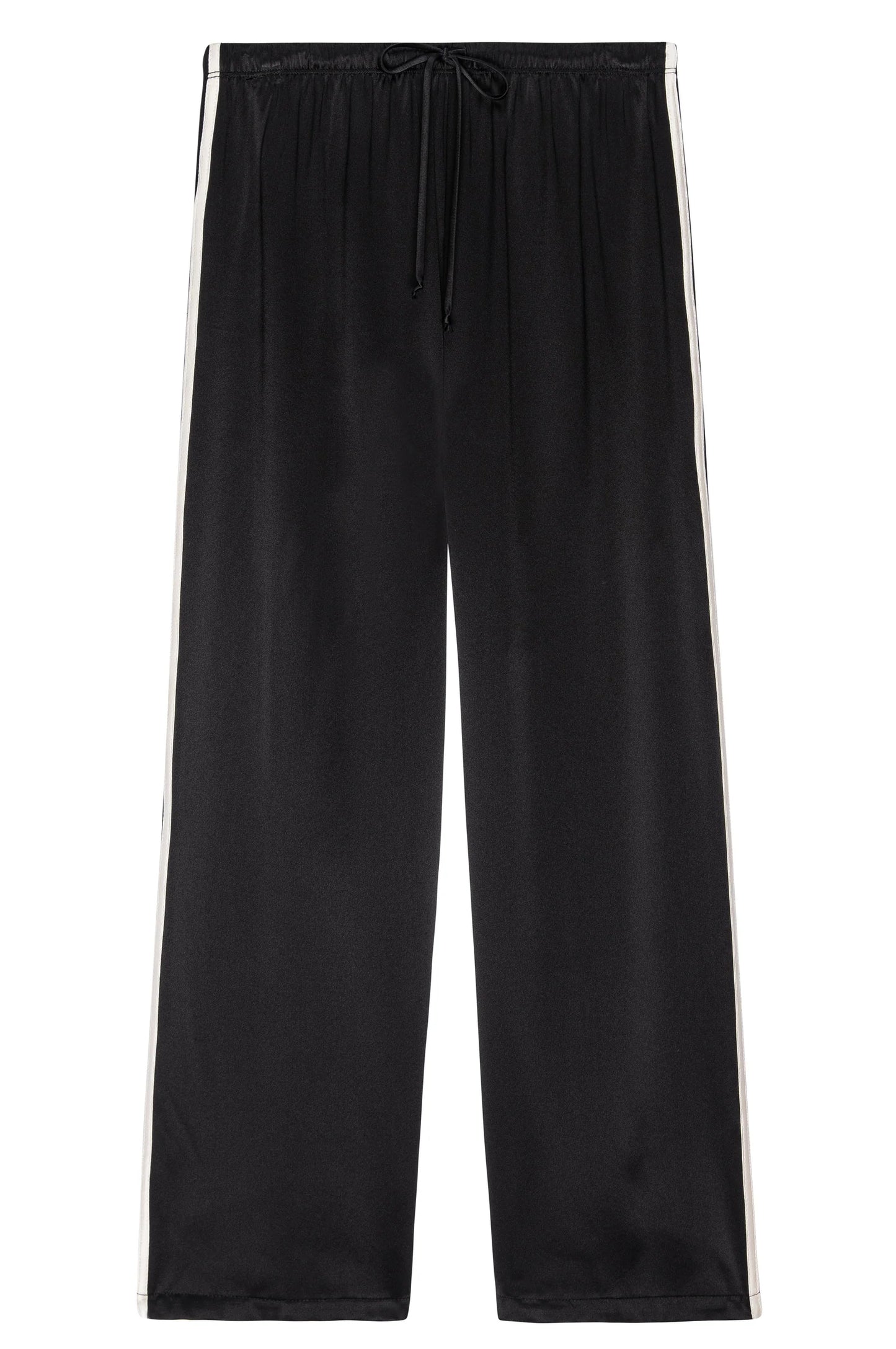 Donni Stripe Silk Crop Pant
