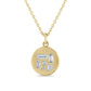 Emily Kuvin Athena Gold Diamond Pendant