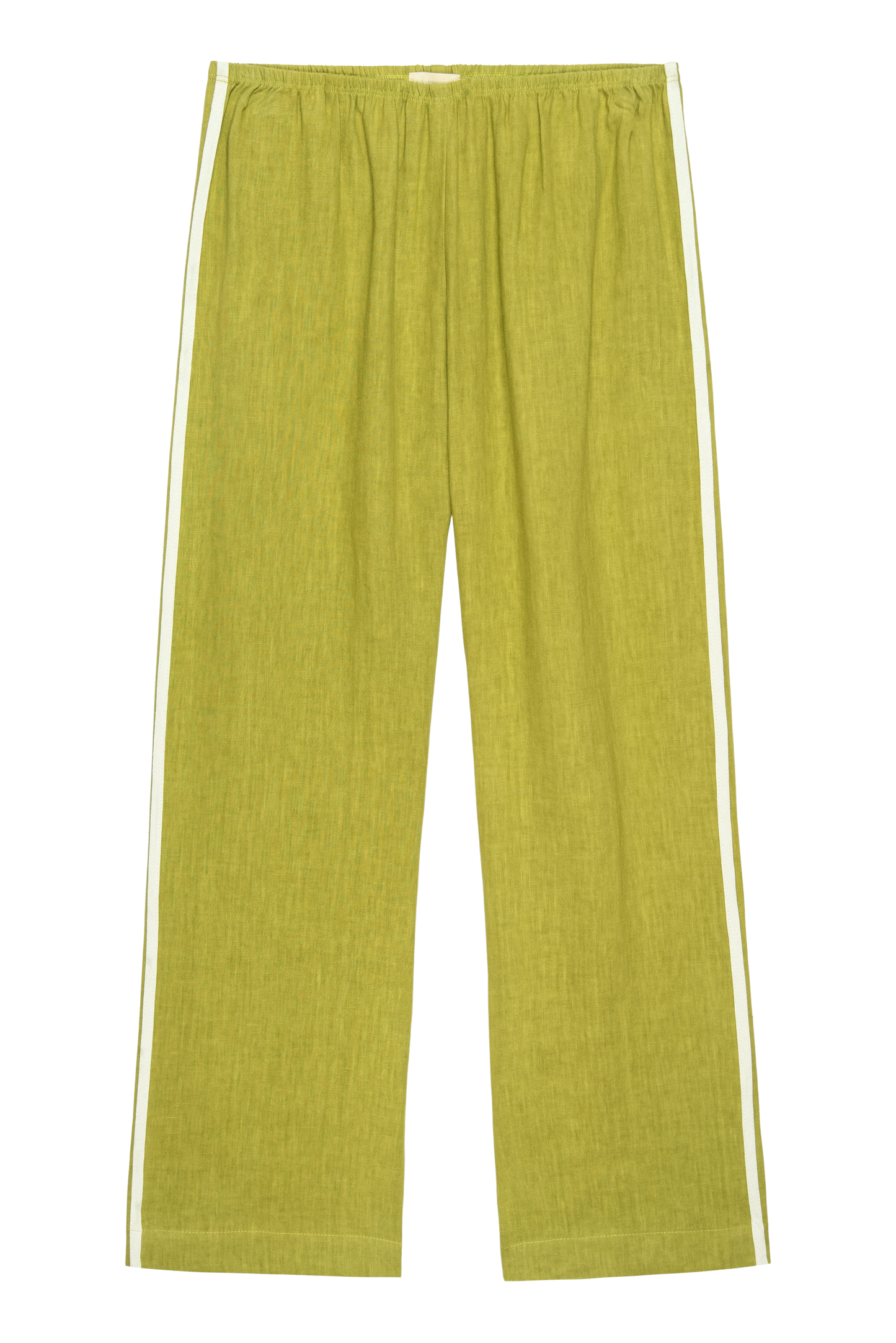 Donni Linen Crop Stripe Pant