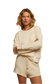 Perfectwhitetee Juliette Cotton Slub Sweatshirt