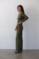 Donni Baby Rib Scallop Pant