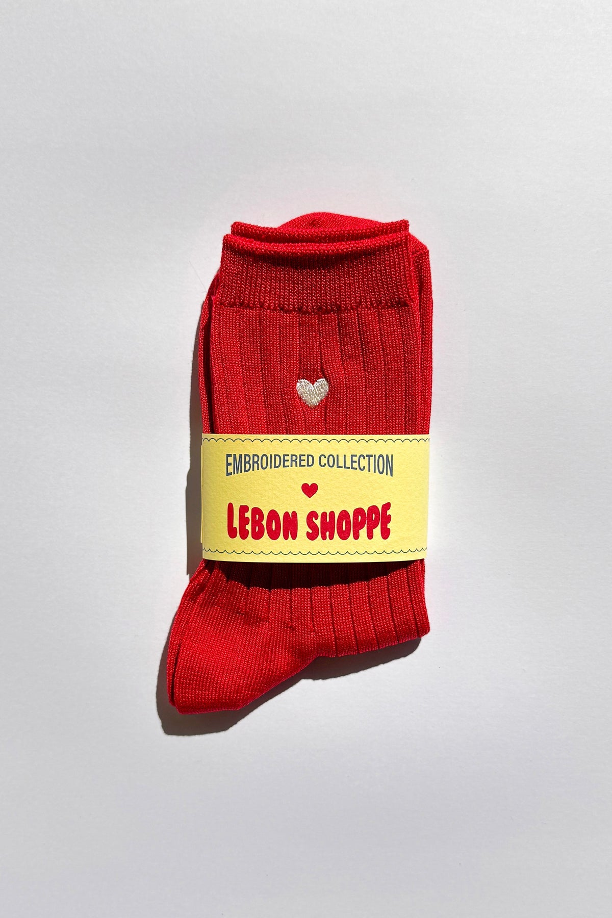 Le Bon Shoppe Embroidered Hearts
