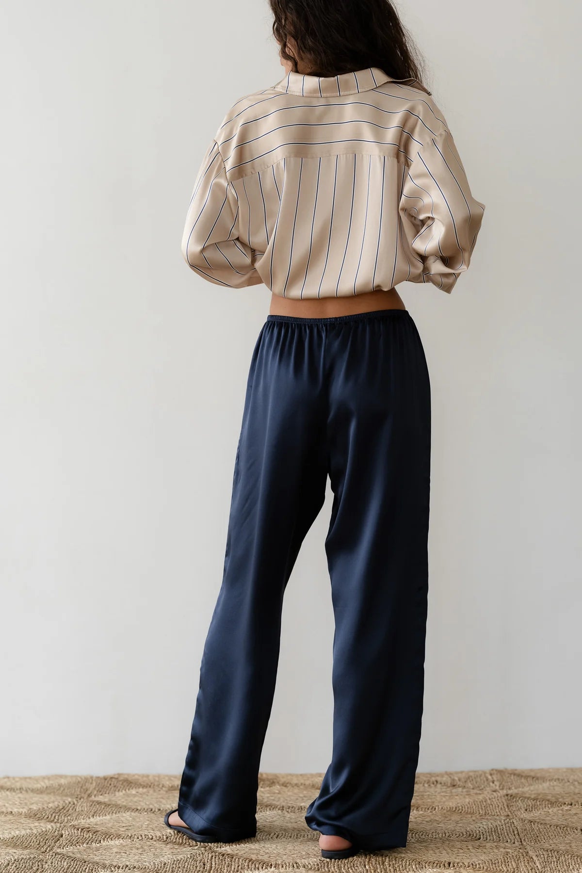 Donni Silk Simple Pant