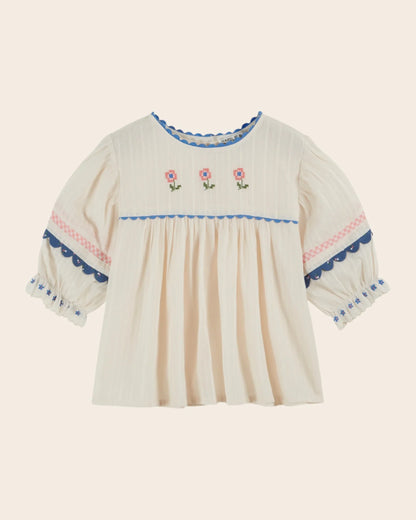 Emile & Ida Flower Blouse