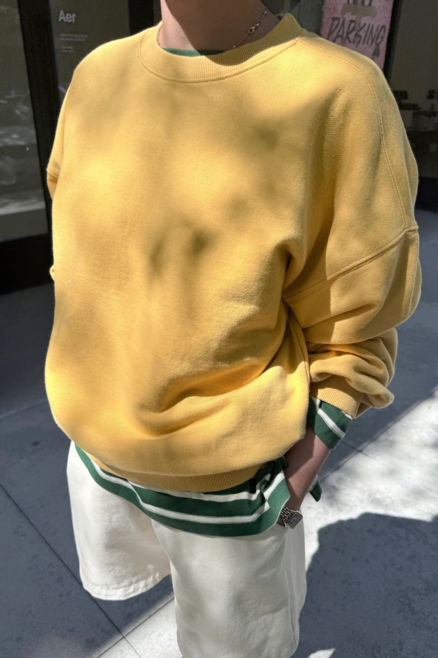 Le Bon Shoppe French Terry Core Sweatshirt