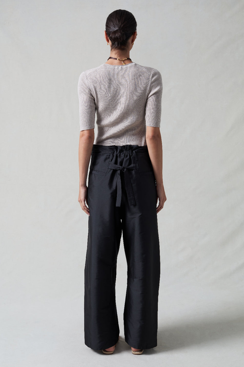 Chan Luu Taffeta Pant