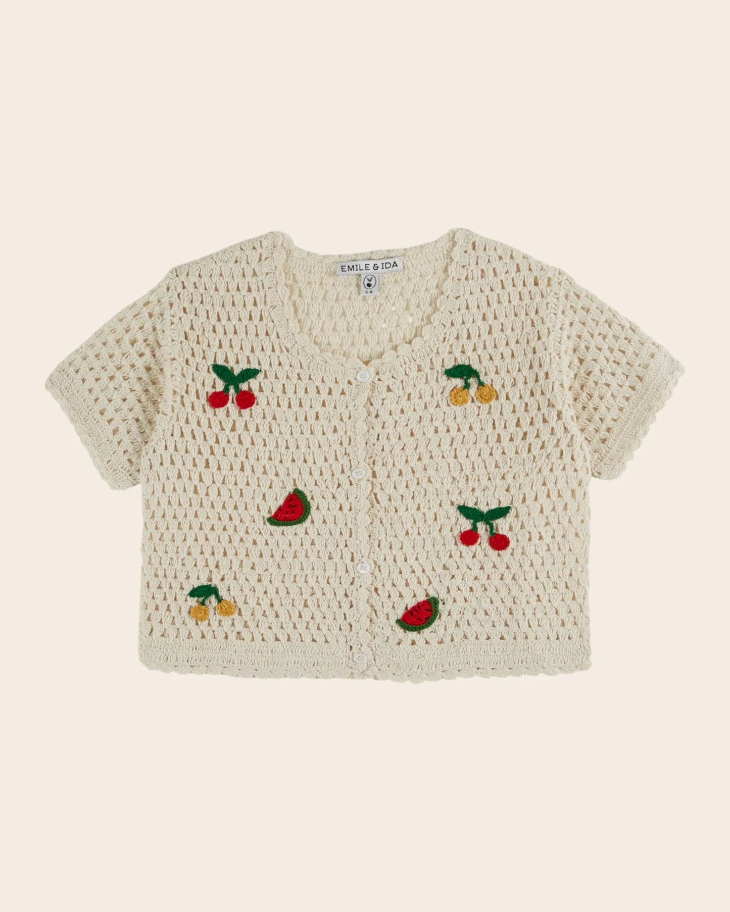 Emile & Ida Fruit Cardigan