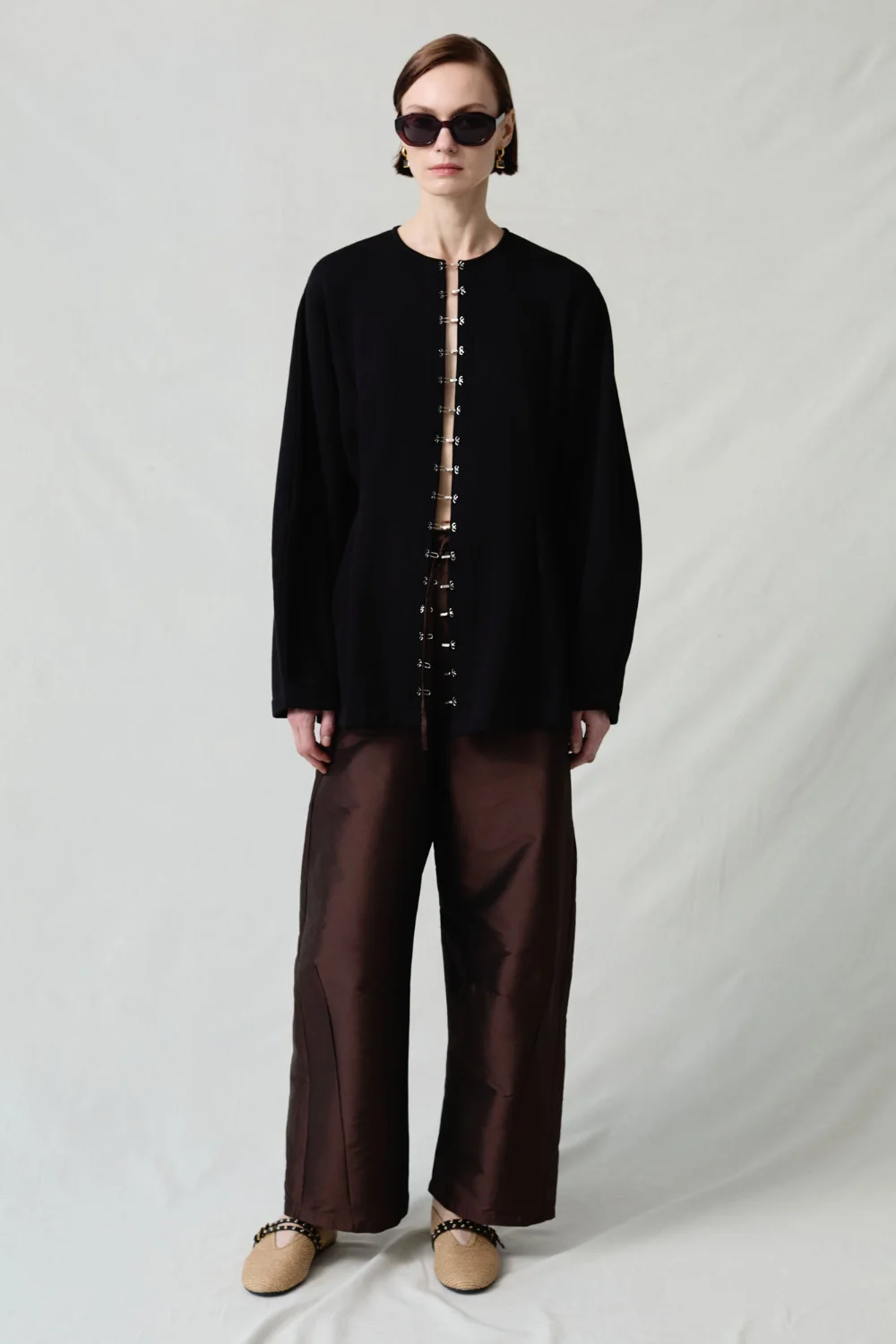 Chan Luu Pinch Waist Cardigan