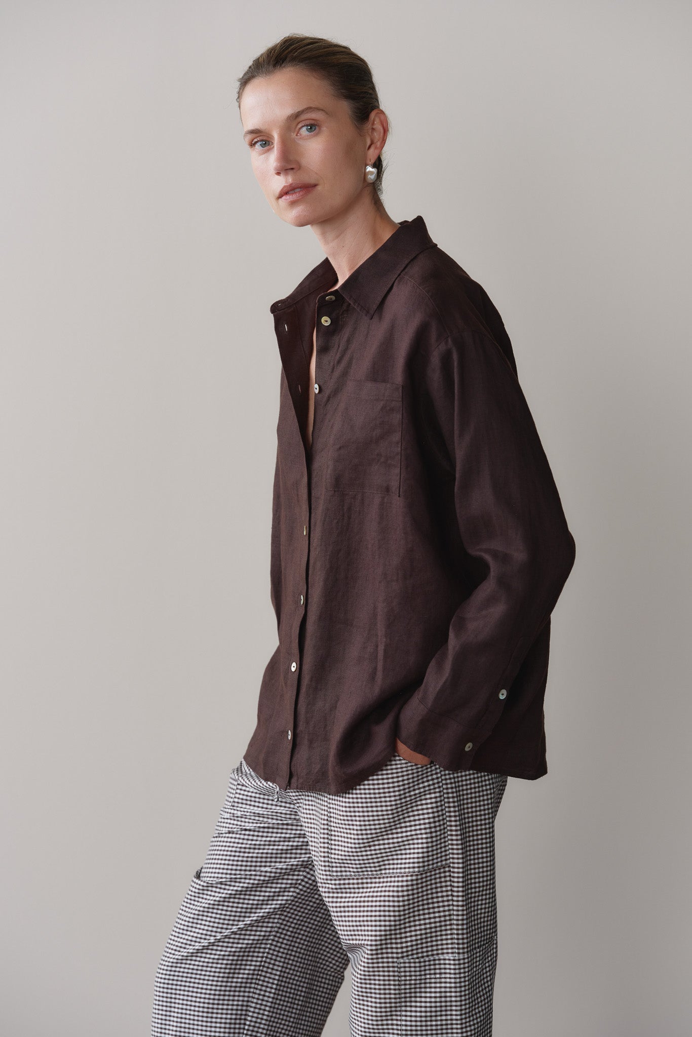 Donni Linen Relaxed Shirt
