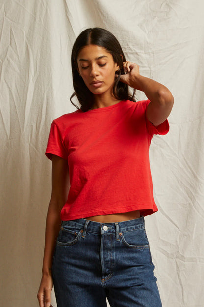 Perfectwhitetee Lisa Cotton Crew