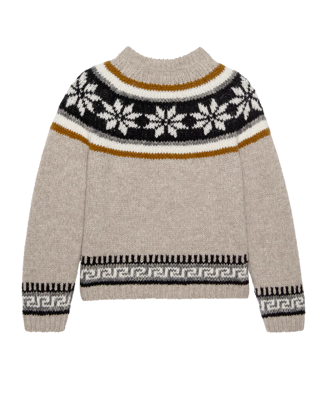 The Great Snowflake Fairisle pullover