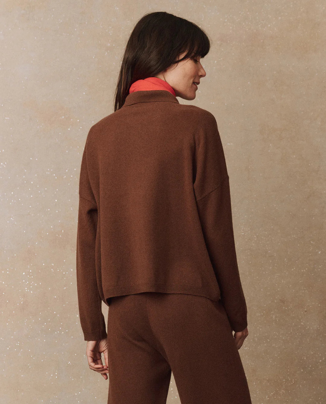 The Great Cashmere Polo Sweater