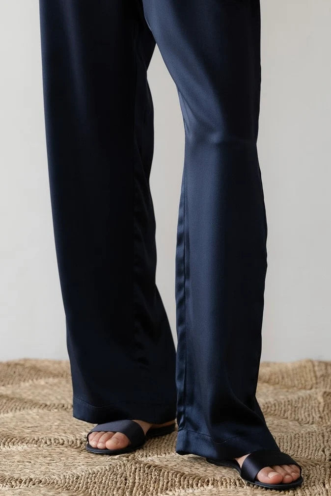 Donni Silk Simple Pant