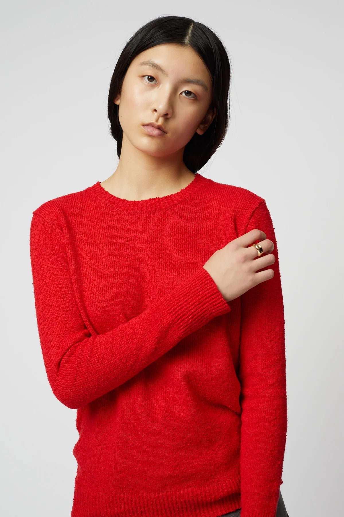 Atelier Delphine Boucle Crewneck Knit