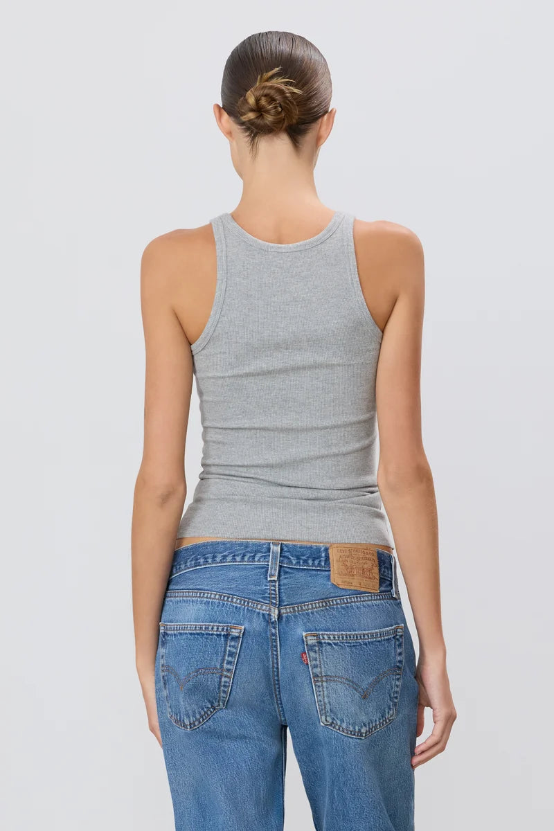 Eterne High Neck Fitted Tank