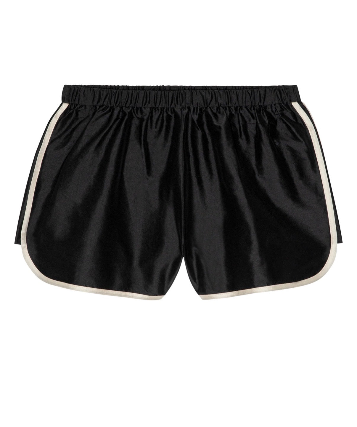 Donni Silk Taffeta Racer Short