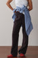Donni Linen Simple Pant