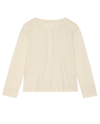 The Great The Crop Sleeve Henley
