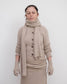 Baserange cashmere Ribbed Gloves