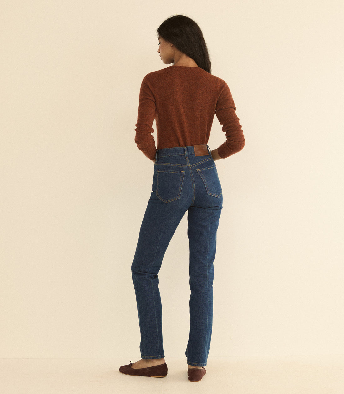 Doen Heath Cashmere Henley
