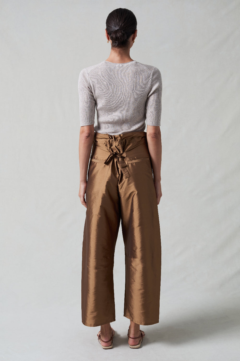Chan Luu Taffeta Pant