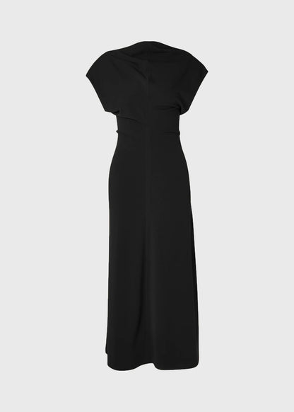 Leoni Floyd Draped Waist Dress