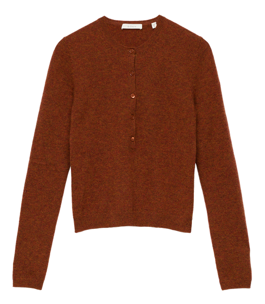 Doen Heath Cashmere Henley