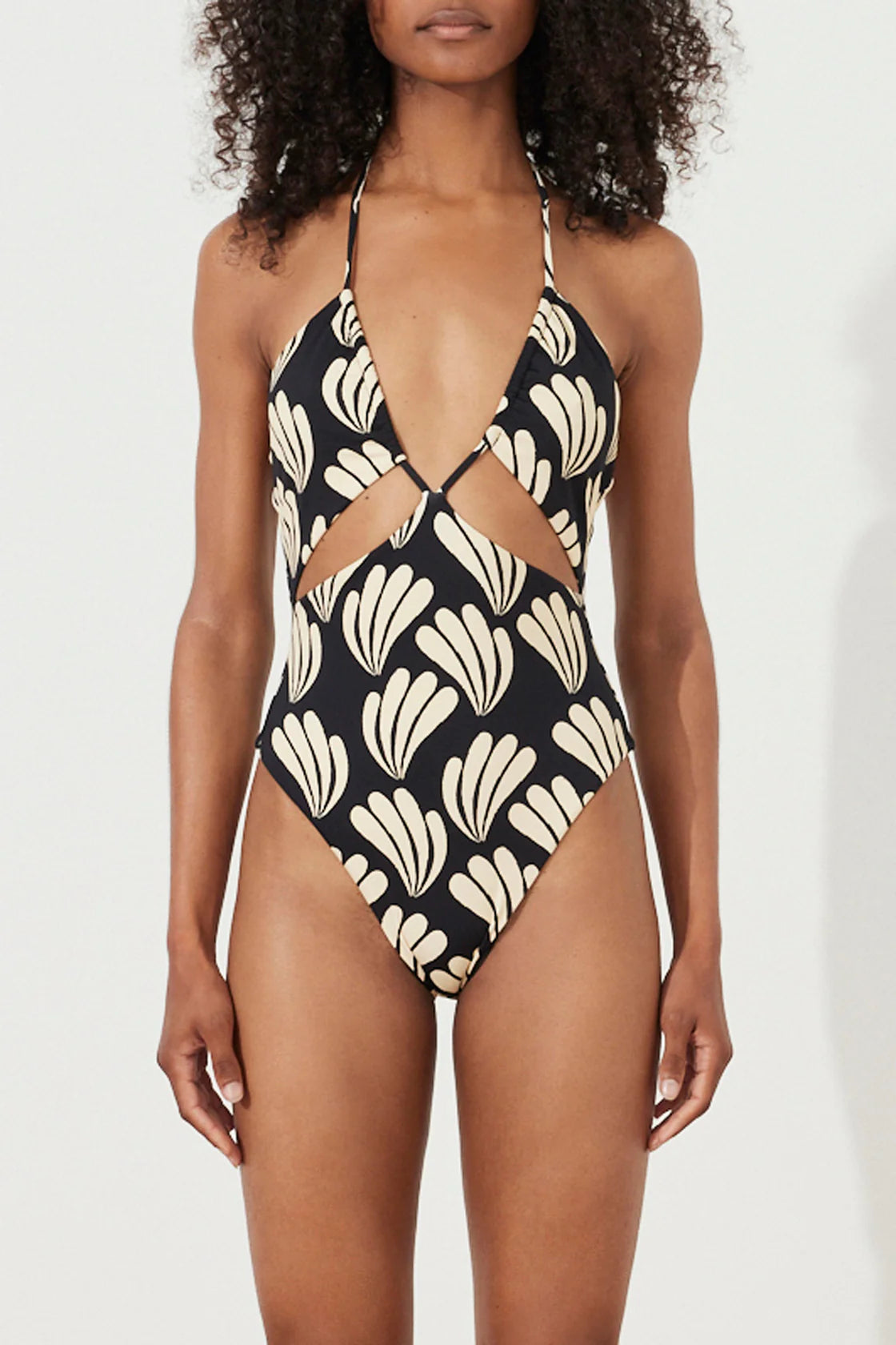 Zulu & Zephyr Palm Cut-Out One Piece