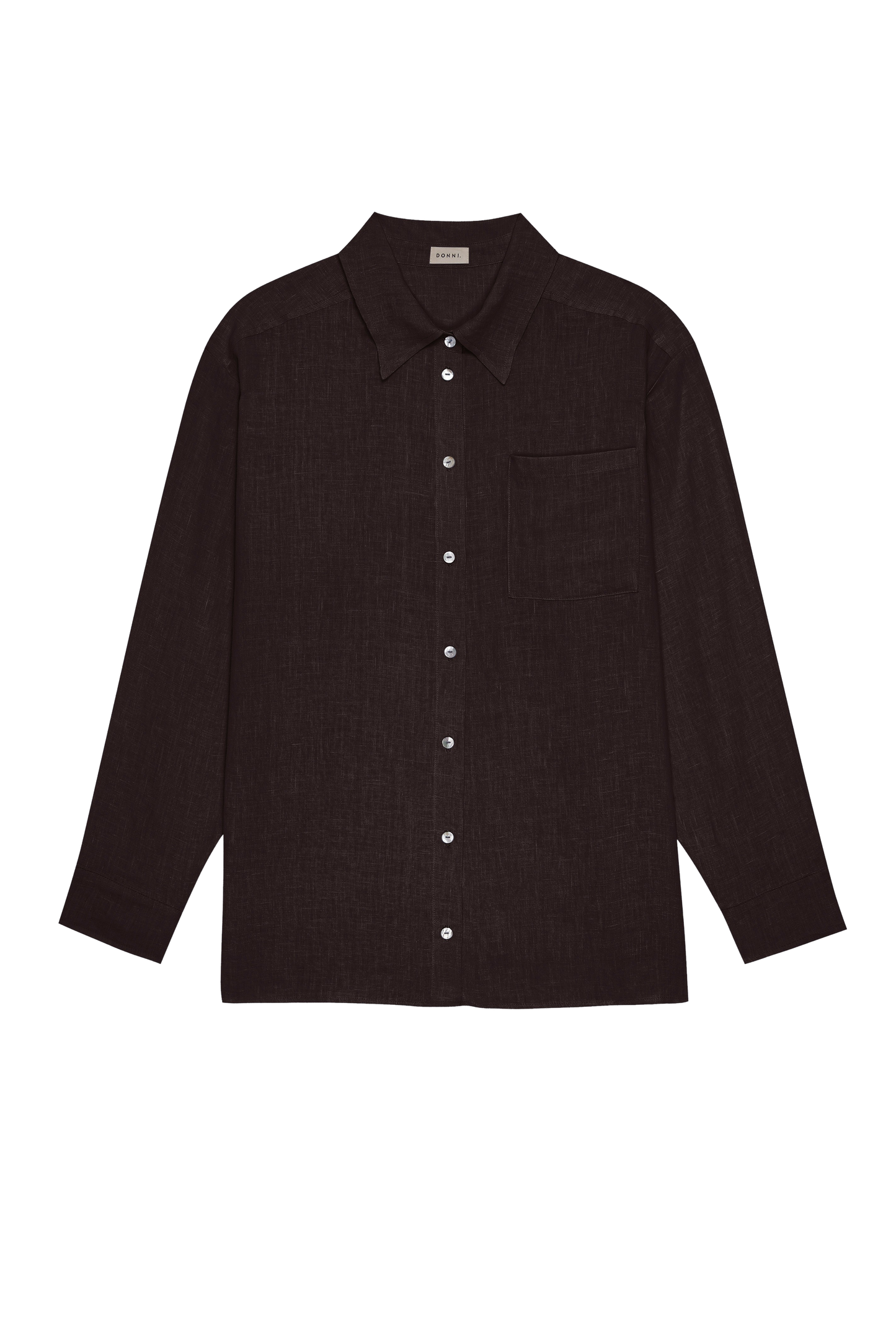 Donni Linen Relaxed Shirt