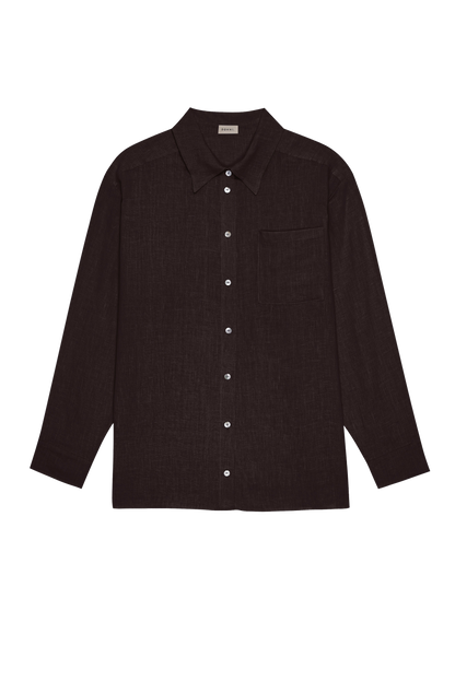 Donni Linen Relaxed Shirt