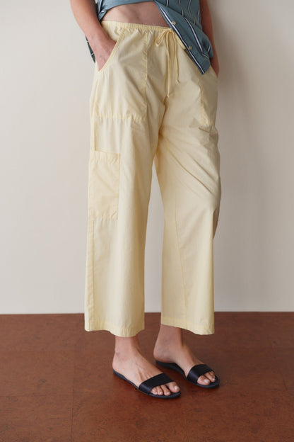 Donni Poplin Cargo Pants
