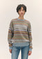 &Daughters Innes Slouch Fair Isle Crewneck