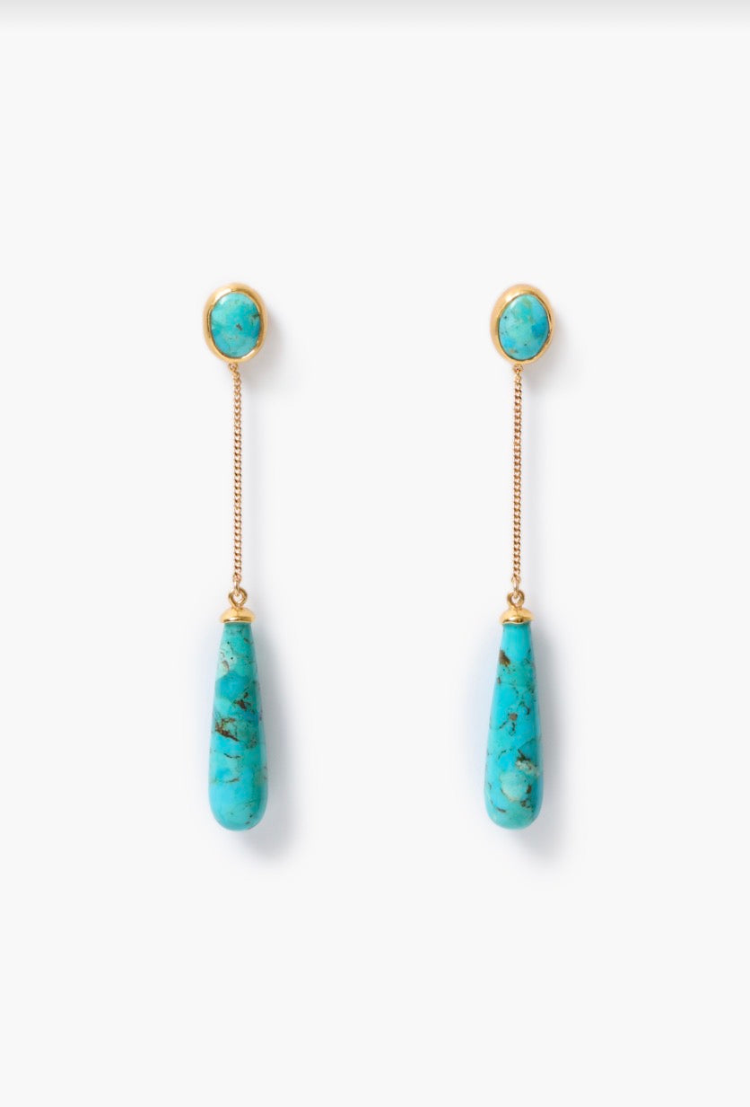 Chan Luu Trapeze Earrings