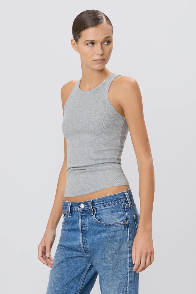 Eterne High Neck Fitted Tank