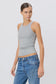 Eterne High Neck Fitted Tank