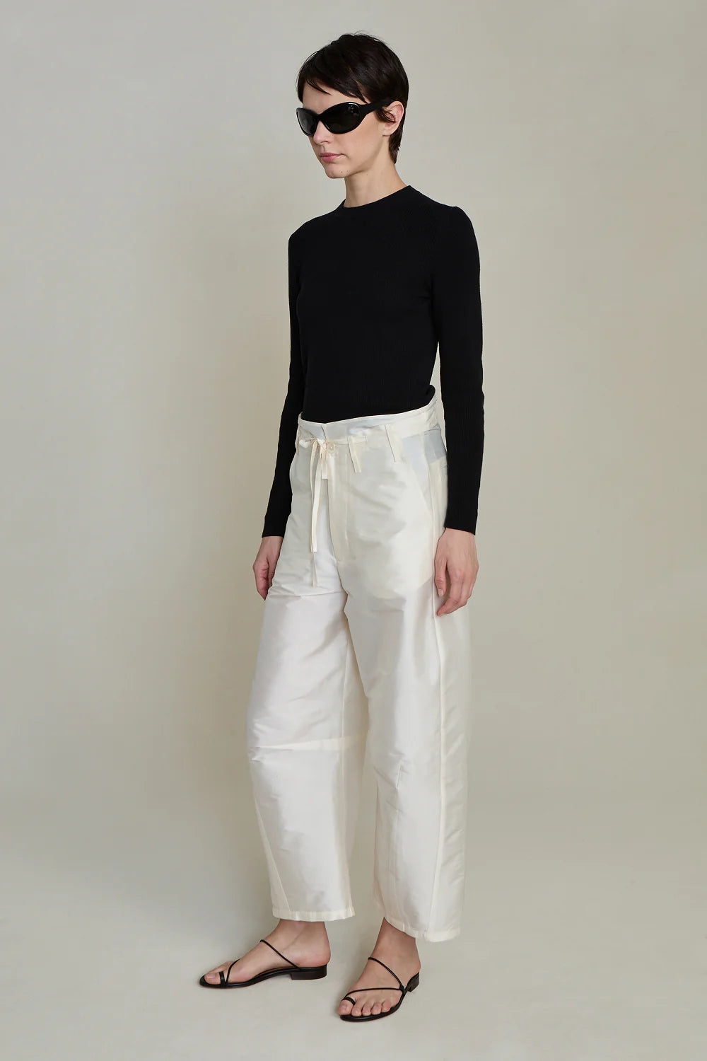Chan Luu Taffeta Pant