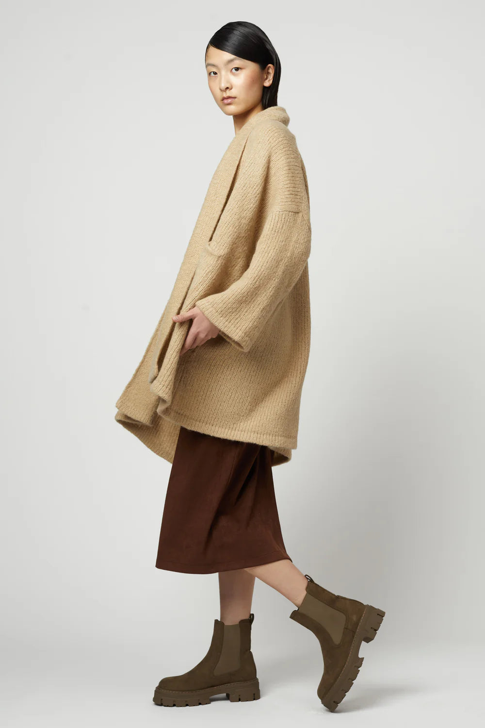 Atelier Delphine Haori Coat Alpaca