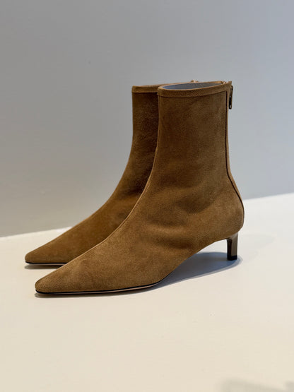 Dear Frances Topo Suede Bootie