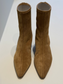 Dear Frances Topo Suede Bootie