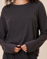 The Great Long Sleeve Crop Tee