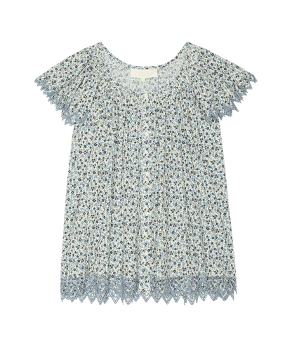 The Great Flutter Eyelet Top