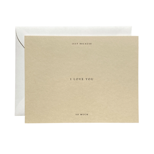 I Love You No. 01