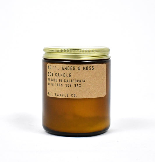 NO. 11: Amber & Moss Soy Candle