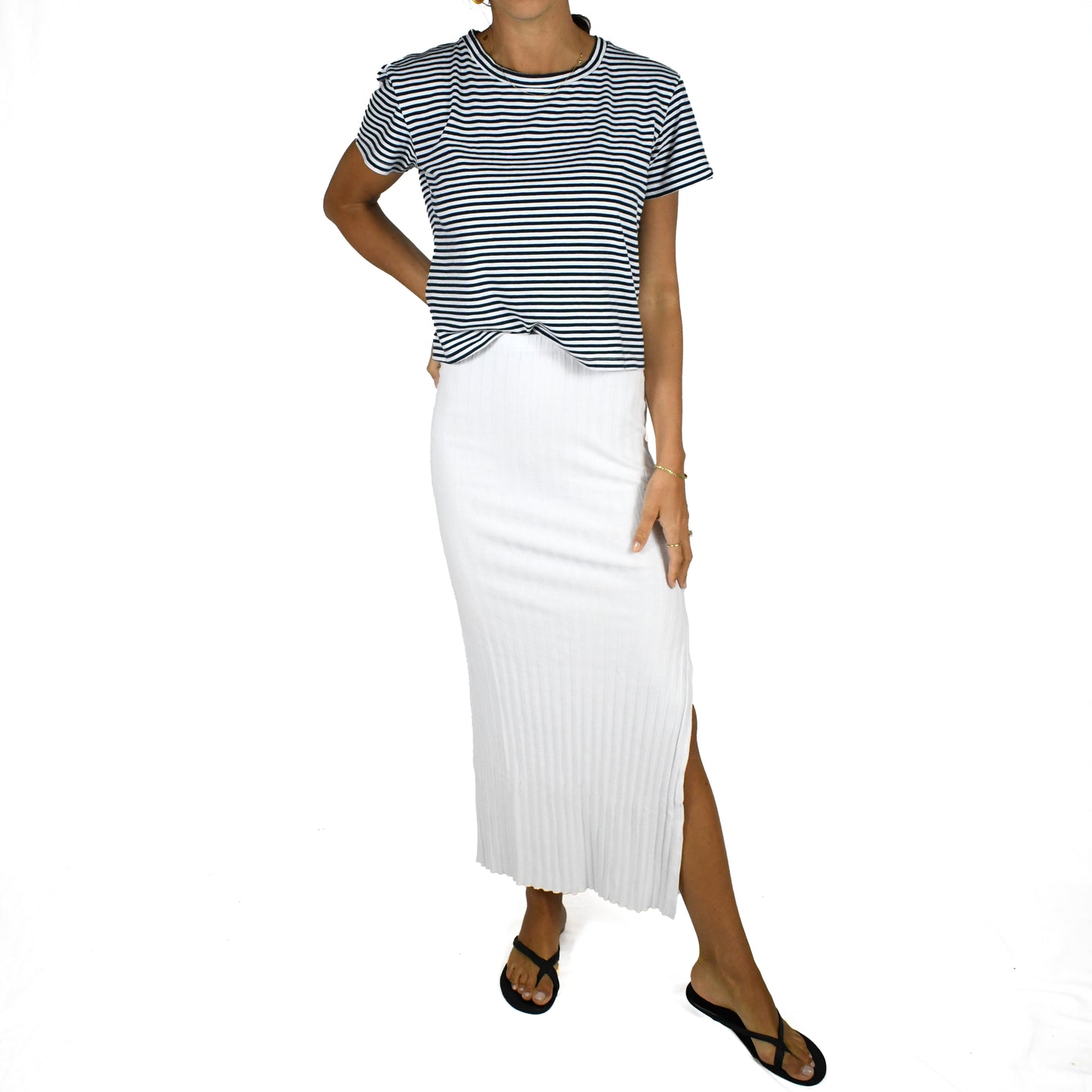 Stateside Farmboy Midi Skirt